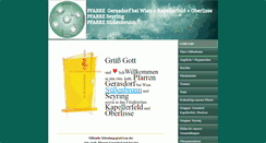 Desktop Screenshot of pfarre-gerasdorf.at