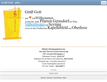 Tablet Screenshot of pfarre-gerasdorf.at